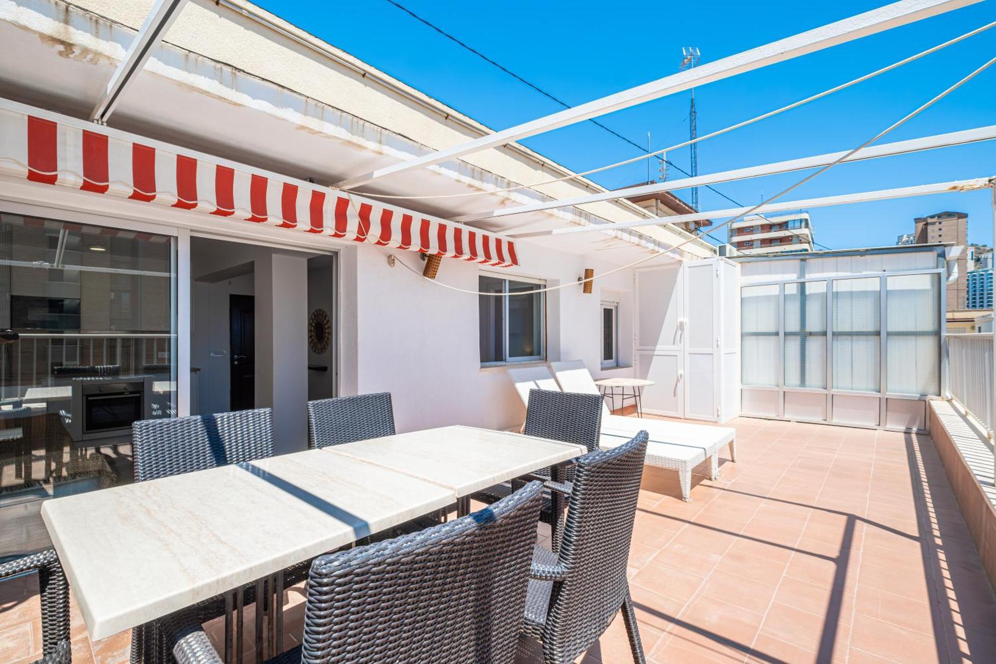 Penthouse El Pato 872 Levante Beach Benidorm Kültér fotó
